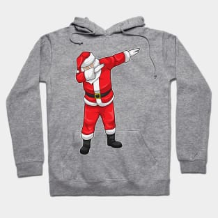 Santa Claus Christmas Hip Hop Dance Dab Hoodie